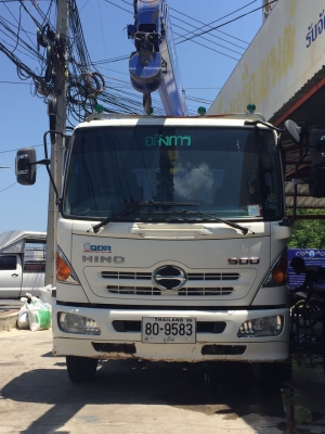 HINO 175 ดั้มติดเครน 3 ตันปีย์ สวยๆเดิมๆวิ่งไม่ถึง 6 พันกิโล ขายดาวน์