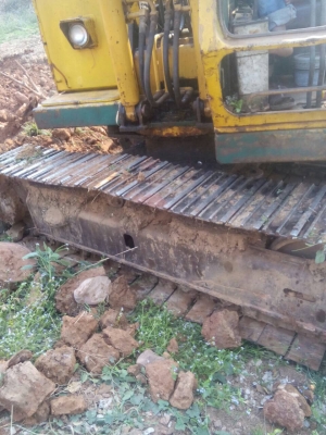 ขาย แบคโฮ KOMATSU PC120-2 เก่านอก เอกสารใบอินวอยซ์ เครื่องแน่น รถใช้งานอยู่ทุกวัน