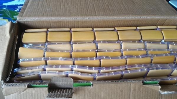 เสื่อไม้ไผ่ลดอการเจ็บหลังและช่วยเพิ่มการระบายอากาศปูบนพื้นหรือปูทับบนที่นอนวัสดุอืนๆช่วยป้องกันภูมิแพ้แบบถัดต่อเรียงกัน ขนาด 90 * 180 ซม.