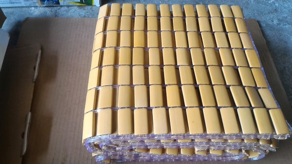 เสื่อไม้ไผ่ลดอการเจ็บหลังและช่วยเพิ่มการระบายอากาศปูบนพื้นหรือปูทับบนที่นอนวัสดุอืนๆช่วยป้องกันภูมิแพ้แบบถัดต่อเรียงกัน ขนาด 90 * 180 ซม.