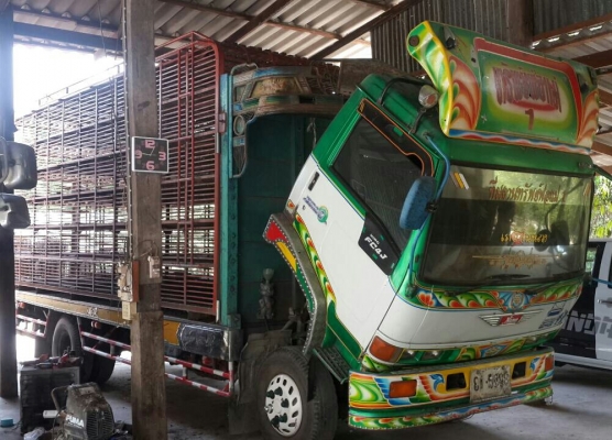 หกล้อ ฮีโน่ FC 2WHKA วางเครือง JO5C150แรงปี37 ช่วงยาว5.50ม สภาพดีสวยบางเดิมพร้อมวิ่งงาน ทะเบียนพร้อมโอน