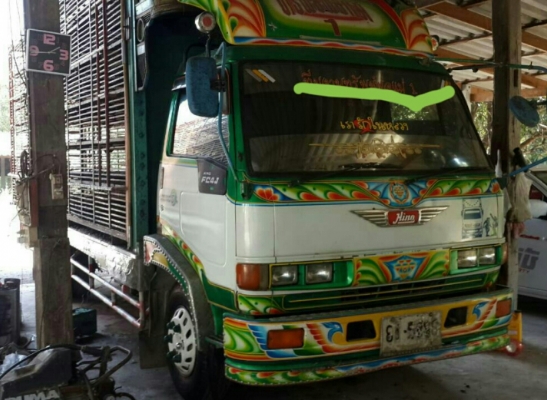 หกล้อ ฮีโน่ FC 2WHKA วางเครือง JO5C150แรงปี37 ช่วงยาว5.50ม สภาพดีสวยบางเดิมพร้อมวิ่งงาน ทะเบียนพร้อมโอน