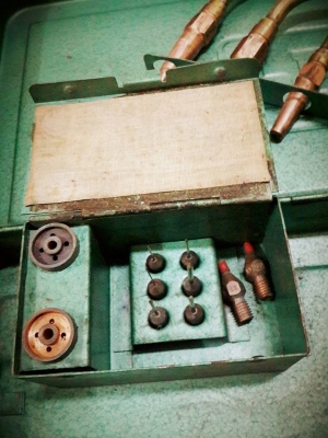 ชุดหัวงานเชื่อม ตัด เผา กล่องเหล็ก ยี่ห้อ PEGO งานเก่า