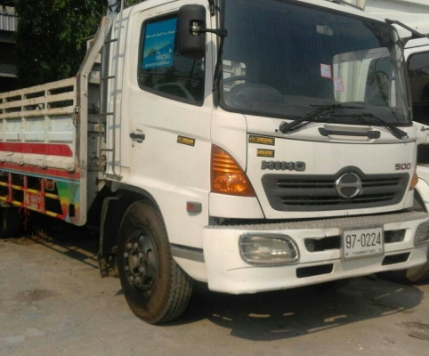 หกล้อ ฮีโน่ FG1J212ปี48ช่วงยาว6.50ม สภาพดีสวยพร้อมใช้งาน ทะเบียนพร้อมโอน