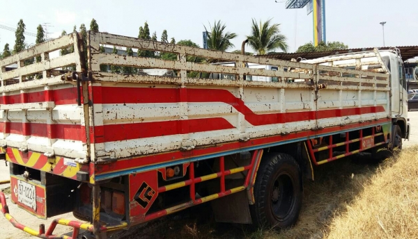 หกล้อ ฮีโน่ FG1J212ปี48ช่วงยาว6.50ม สภาพดีสวยพร้อมใช้งาน ทะเบียนพร้อมโอน