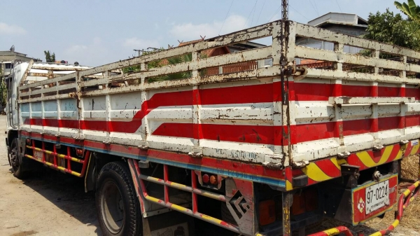 หกล้อ ฮีโน่ FG1J212ปี48ช่วงยาว6.50ม สภาพดีสวยพร้อมใช้งาน ทะเบียนพร้อมโอน