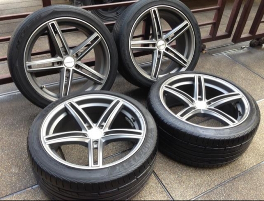ล้อ Vossen ขอบ18 สภาพสวยมาก ไม่มีซ่อม 5รู114 หน้า 8 นิ้ว ET42 หลัง 9นิ้ว ET40 พร้อมยาง ราคาไม่แพง ล้อ Vossen ขอบ18 สภาพสวยมาก ไม่มีซ่อม 5รู114 หน้า 8 นิ้ว ET42 หลัง 9นิ้ว ET40 พร้อมยาง ราคาไม่แพง