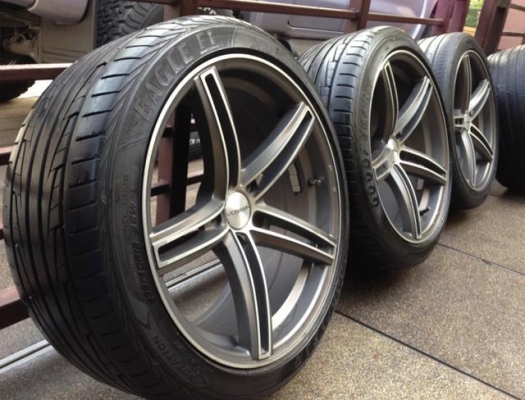 ล้อ Vossen ขอบ18 สภาพสวยมาก ไม่มีซ่อม 5รู114 หน้า 8 นิ้ว ET42 หลัง 9นิ้ว ET40 พร้อมยาง ราคาไม่แพง ล้อ Vossen ขอบ18 สภาพสวยมาก ไม่มีซ่อม 5รู114 หน้า 8 นิ้ว ET42 หลัง 9นิ้ว ET40 พร้อมยาง ราคาไม่แพง