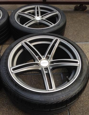 ล้อ Vossen ขอบ18 สภาพสวยมาก ไม่มีซ่อม 5รู114 หน้า 8 นิ้ว ET42 หลัง 9นิ้ว ET40 พร้อมยาง ราคาไม่แพง ล้อ Vossen ขอบ18 สภาพสวยมาก ไม่มีซ่อม 5รู114 หน้า 8 นิ้ว ET42 หลัง 9นิ้ว ET40 พร้อมยาง ราคาไม่แพง