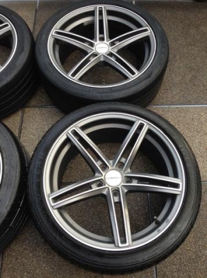 ล้อ Vossen ขอบ18 สภาพสวยมาก ไม่มีซ่อม 5รู114 หน้า 8 นิ้ว ET42 หลัง 9นิ้ว ET40 พร้อมยาง ราคาไม่แพง ล้อ Vossen ขอบ18 สภาพสวยมาก ไม่มีซ่อม 5รู114 หน้า 8 นิ้ว ET42 หลัง 9นิ้ว ET40 พร้อมยาง ราคาไม่แพง