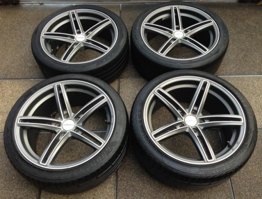 ล้อ Vossen ขอบ18 สภาพสวยมาก ไม่มีซ่อม 5รู114 หน้า 8 นิ้ว ET42 หลัง 9นิ้ว ET40 พร้อมยาง ราคาไม่แพง ล้อ Vossen ขอบ18 สภาพสวยมาก ไม่มีซ่อม 5รู114 หน้า 8 นิ้ว ET42 หลัง 9นิ้ว ET40 พร้อมยาง ราคาไม่แพง