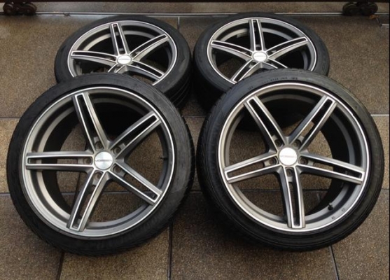 ล้อ Vossen ขอบ18 สภาพสวยมาก ไม่มีซ่อม 5รู114 หน้า 8 นิ้ว ET42 หลัง 9นิ้ว ET40 พร้อมยาง ราคาไม่แพง ล้อ Vossen ขอบ18 สภาพสวยมาก ไม่มีซ่อม 5รู114 หน้า 8 นิ้ว ET42 หลัง 9นิ้ว ET40 พร้อมยาง ราคาไม่แพง