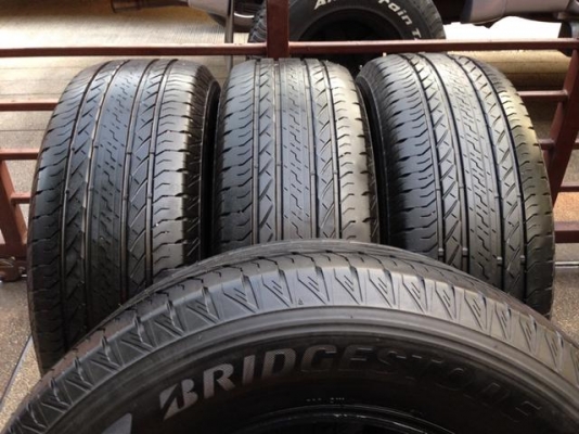 ยาง Bridgestone 255 65 17 ปี15 ดอกเต็ม ใช้ยาว ราคาไม่แพง