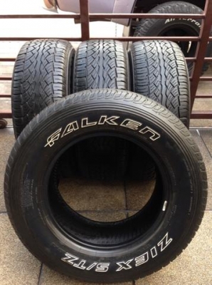 ยาง All Falken 265 65 17 สิ้นปี12 ดอกเต็ม พร้อมใช้งาน ราคาไม่แพง