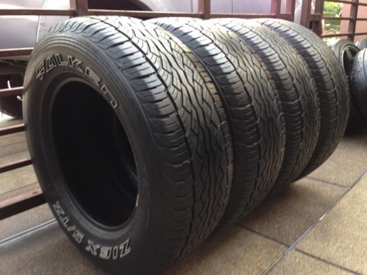 ยาง All Falken 265 65 17 สิ้นปี12 ดอกเต็ม พร้อมใช้งาน ราคาไม่แพง