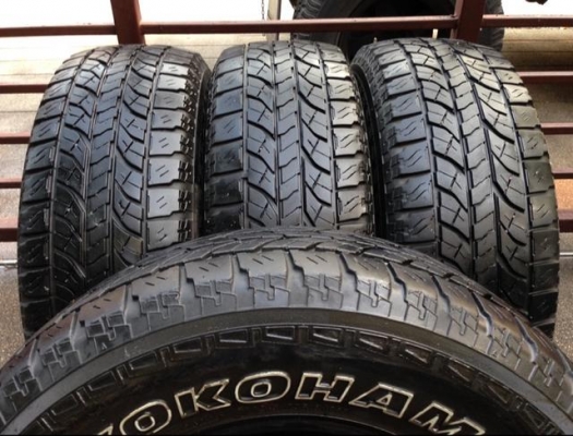 ยาง All Yokohama 245 70 16 ดอกเยอะ พร้อมใช้งาน ราคาไม่แพง