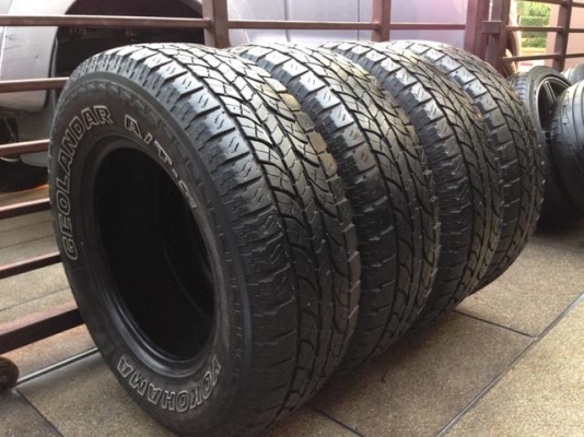 ยาง All Yokohama 245 70 16 ดอกเยอะ พร้อมใช้งาน ราคาไม่แพง