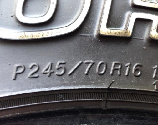 ยาง All Yokohama 245 70 16 ดอกเยอะ พร้อมใช้งาน ราคาไม่แพง