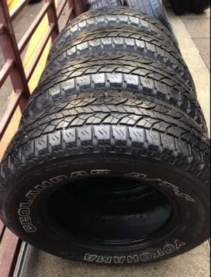 ยาง All Yokohama 245 70 16 ดอกเยอะ พร้อมใช้งาน ราคาไม่แพง