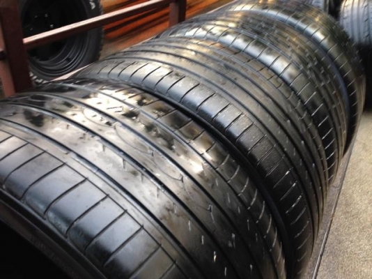 ยาง Yokohama ADVAN 295 35 21 ปลายปี12 ดอกเต็ม ใช้ยาว ราคาไม่แพง