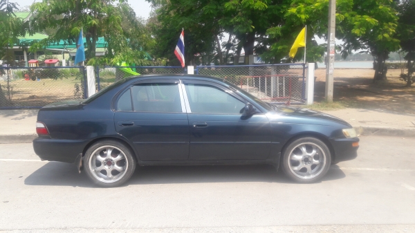 TOYOTA COROLLA 1.3 GLI EE101 ตัวสุดท้ายก่อนเปลี่ยนโฉม รถเดิมบ้านสวยไม่เคยติดแก๊ส เครื่องเสียงเป็นแสนพึ่งจะติดใหม่ๆ