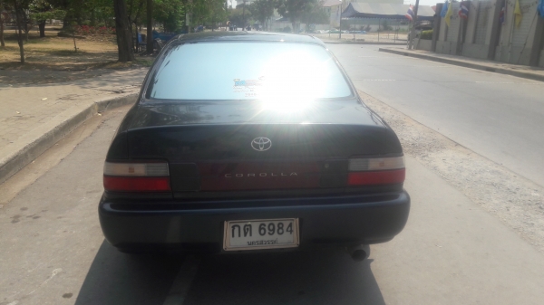 TOYOTA COROLLA 1.3 GLI EE101 ตัวสุดท้ายก่อนเปลี่ยนโฉม รถเดิมบ้านสวยไม่เคยติดแก๊ส เครื่องเสียงเป็นแสนพึ่งจะติดใหม่ๆ
