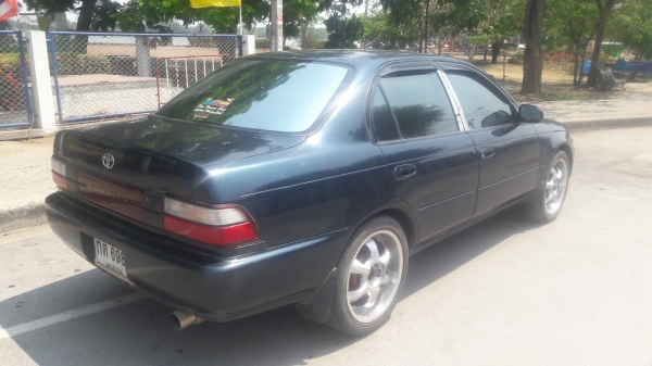TOYOTA COROLLA 1.3 GLI EE101 ตัวสุดท้ายก่อนเปลี่ยนโฉม รถเดิมบ้านสวยไม่เคยติดแก๊ส เครื่องเสียงเป็นแสนพึ่งจะติดใหม่ๆ