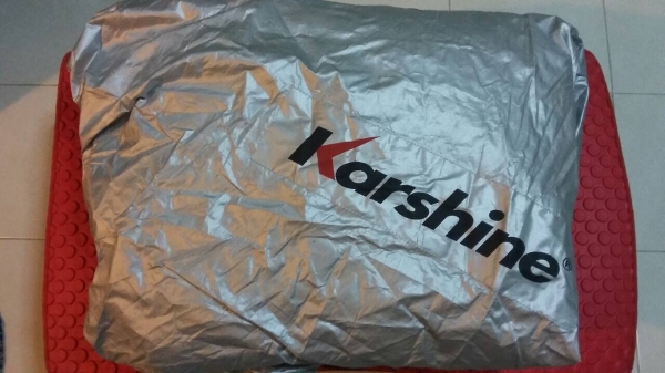 ((ขาย)) ผ้าคลุมรถรถ toyata fortuner สภาพ 95\% ราคา 990 บาท สนใจติดต่อ 099-198-6308