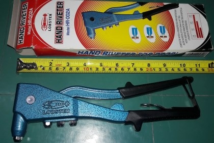 ขายคีมยิงรีเว็ทตรากุ้งญี่ปุ่นLOBSTER HR-002A Made in Japan.