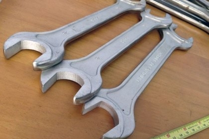 ขายประแจปากตายรัสเซียเบอร์27/30งานเก่าเก็บ USSR  Rusia.