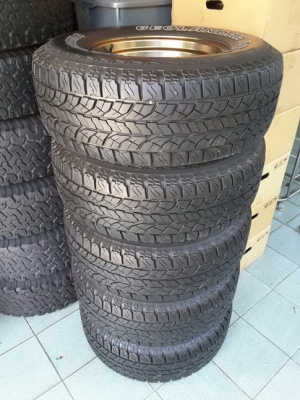 TE37x + Yokohama AT 265/70/16 ปลายปี12 สวยๆ 1ชุด 5วง