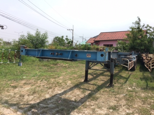 ขายด่วน หางเทรลเลอร์ก้างปลา 40 ฟุต 2 เพลา