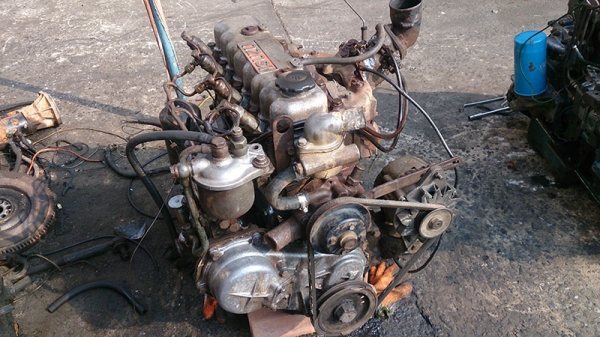 ขายเครื่องยนต์ isuzu elf c240