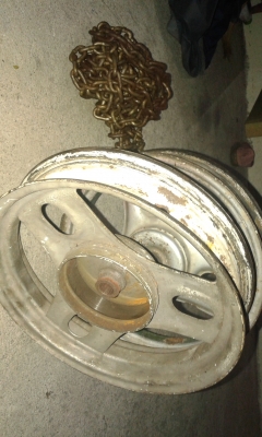 ล้อรถป๊อบ ดีโอ และโซ่ 5 เมตร