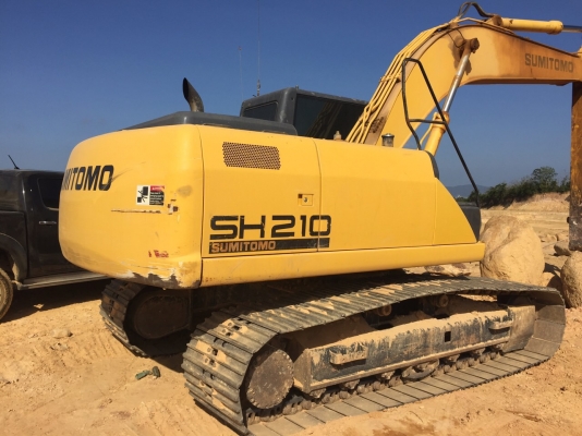รถขุดSH210-5...SUMITOMO ทำงาน 7777 ชม.เอกสารเล่มทะเบียน สภาพสวย..(มี2คัน)