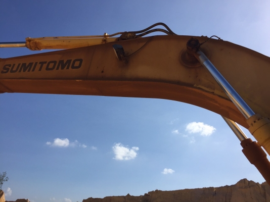 รถขุดSH210-5...SUMITOMO ทำงาน 7777 ชม.เอกสารเล่มทะเบียน สภาพสวย..(มี2คัน)