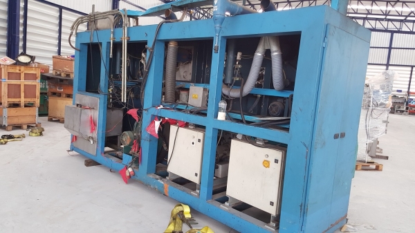 ขายเครื่องเอ็กตู๊ดใหลใยโพลีพร้อมเครื่องม้วนใย