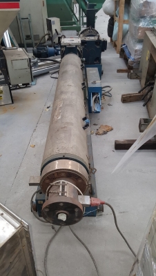 ขายเครื่องเอ็กตู๊ดใหลใยโพลีพร้อมเครื่องม้วนใย