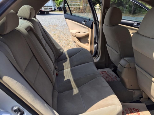 ขาย ACCORD เครื่อง 2400 รุ่น EL  i-VTEC  ปี 2003 - 2546  มี ABS - AIRBAG  กระจกปรับไฟฟ้า แอร์เย็น เครื่องเงียบ วิ่งนิ่ม