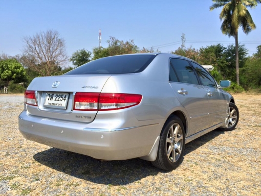 ขาย ACCORD เครื่อง 2400 รุ่น EL  i-VTEC  ปี 2003 - 2546  มี ABS - AIRBAG  กระจกปรับไฟฟ้า แอร์เย็น เครื่องเงียบ วิ่งนิ่ม