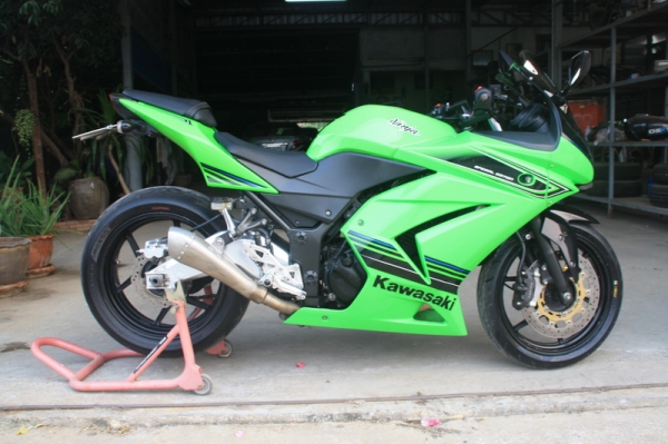 ขาย KAWASAKI NINJA 250 ปี 2012 ท่อสูตร ล้อโอตทะเบียน พร้อมโอน 72000