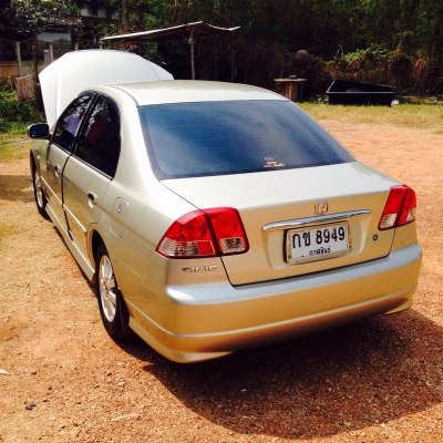 ขายHonda civic ตาเหยี่ยว 2006 Lpg เกียร์ธรรมดา