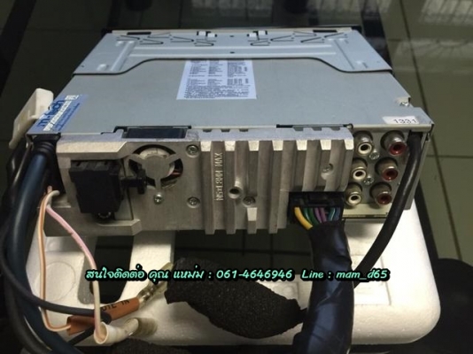 ขาย Alpine DVA-9861E 24BIT DVD-RW VCD MP3-RW CD-RW ปรีเอาท์ 3 ชุด Video out 1 ชุด Optical 1 ช่อง HDD 1 ช่อง หน้าสีส้ม เครื่องศูนย์ m-tech