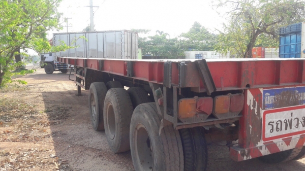 ขายลูกพ่วงพื้นเรียบ ยาว12เมตร ขายลูกพ่วงพื้นเรียบ ยาว12เมตร