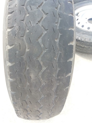 ขายล้อกะทะ15 6รู ยาง195R15   4 ล้อ4000