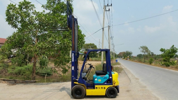 ขายด่วนรถยกKOMATSU FG15-16ยก1.5ตันเสาสูง3เมตรงาหมูน360องศาชั่วโม่งทำงานน้อยรถนอกเพิ่งนำเข้ามายังไม่เคยใช้งานในเมืองไทยเลย