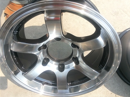 ขายล้อTE37 MonoBlack RX6 ขอบ15 6รู กว้าง7.5  4 ล้อ