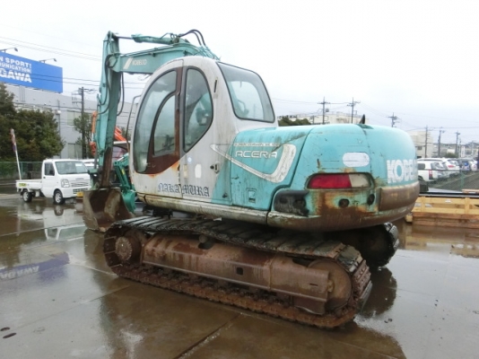 kobelco sk 100-2 อาร์มยาวพิเศษราคาไม่แพง 5,000กว่าชั่วโมง