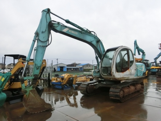 kobelco sk 100-2 อาร์มยาวพิเศษราคาไม่แพง 5,000กว่าชั่วโมง
