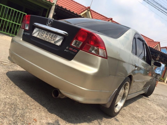 H.Civic DimensTion 1.7EX-i สีทอง ปี2001